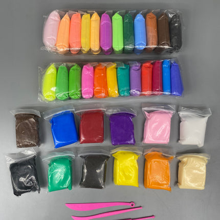 36 Colours Ultra Light Air Dry Modelling Clay Set