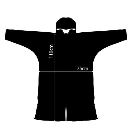 Swim jacket - Deck coat with terry cotton inside